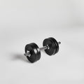 20Kg Adjustable Weightlifting Dumbbells Set with Non-Slip Rod and Barbells for Home Gym Exercise