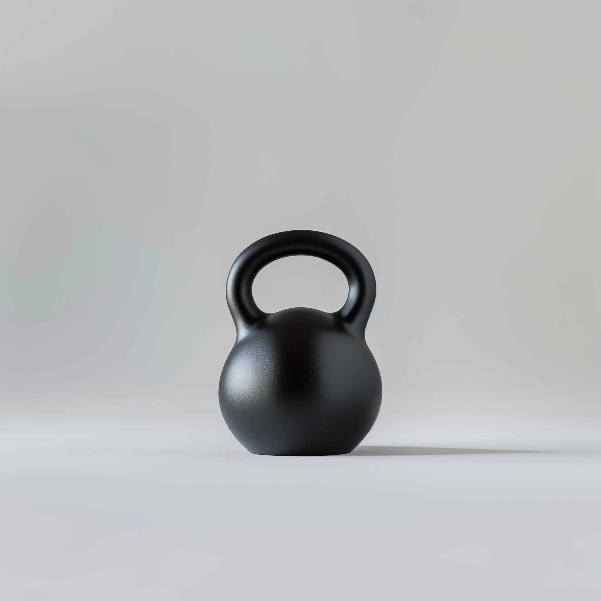 Fitness 10Kg Cast Iron Kettlebell - Durable, Reliable, and Perfect for Home work outs